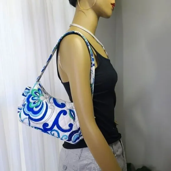 Vera Bradley Mediterranean White Small Bag - Picture 6 of 9